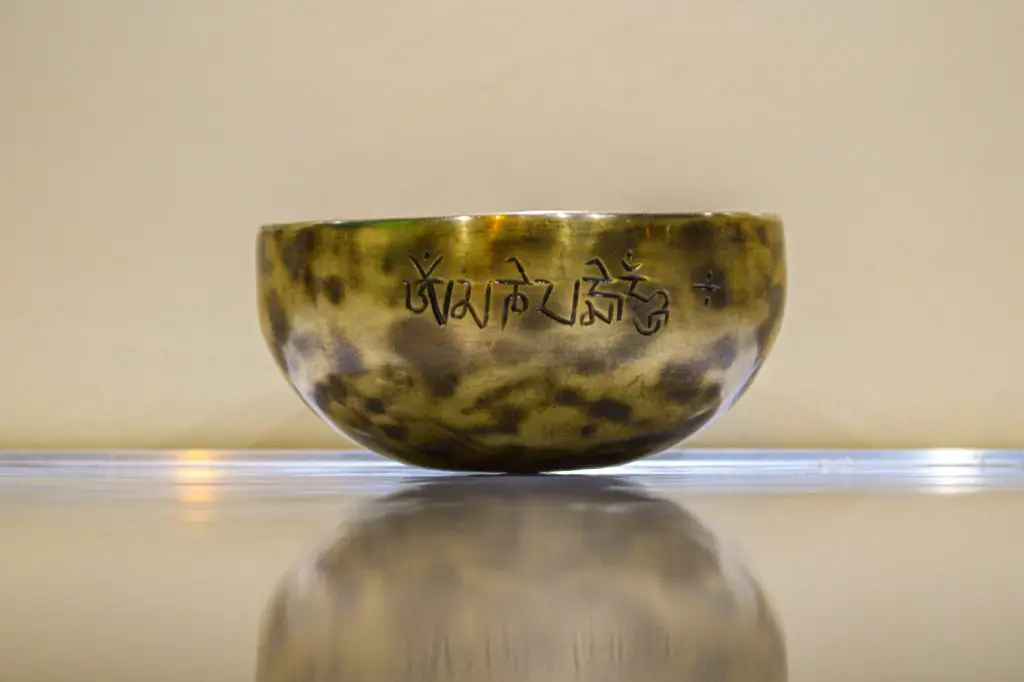 5.6 inch Tiger Print Tibetan Singing Bowl
