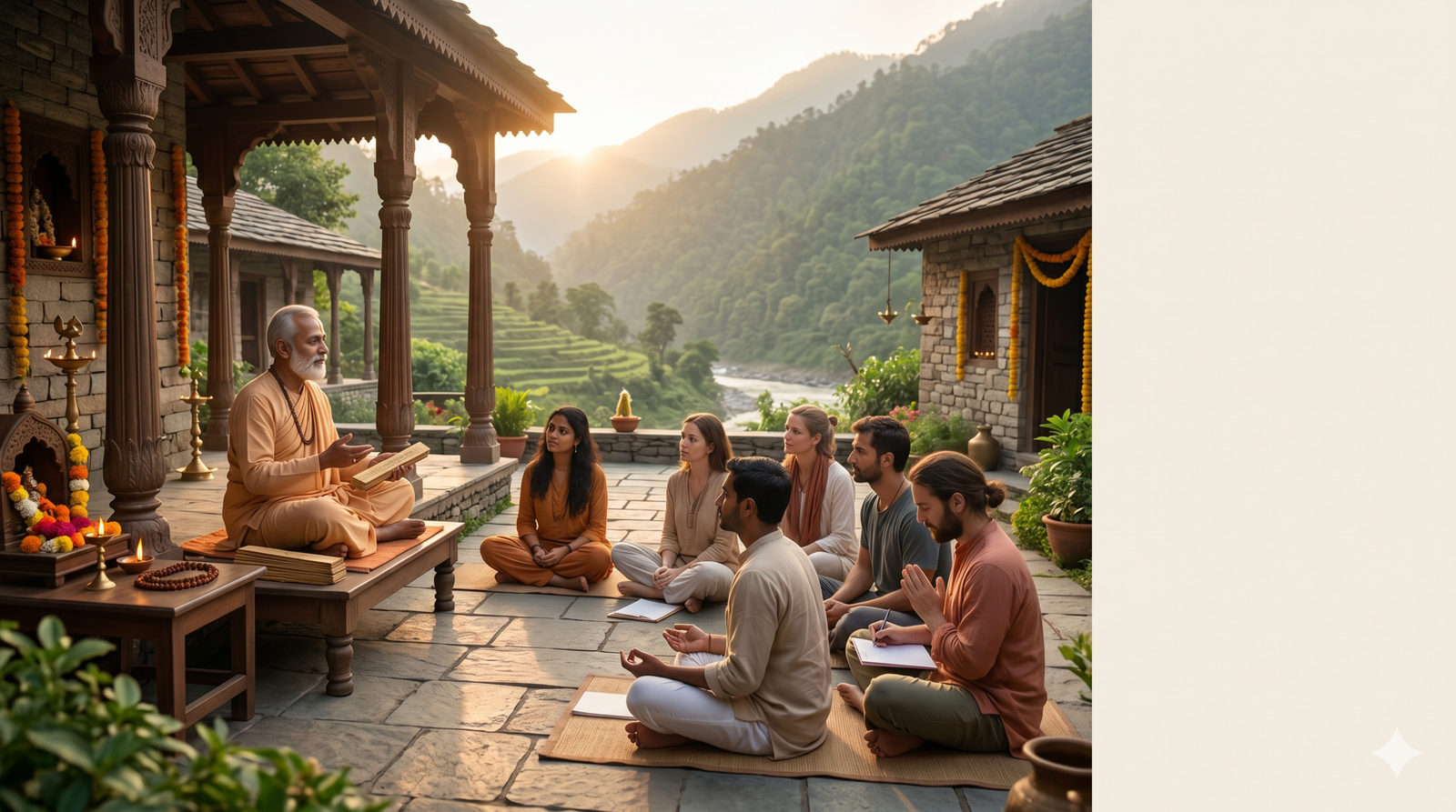 Meditation Practice in Rishikesh