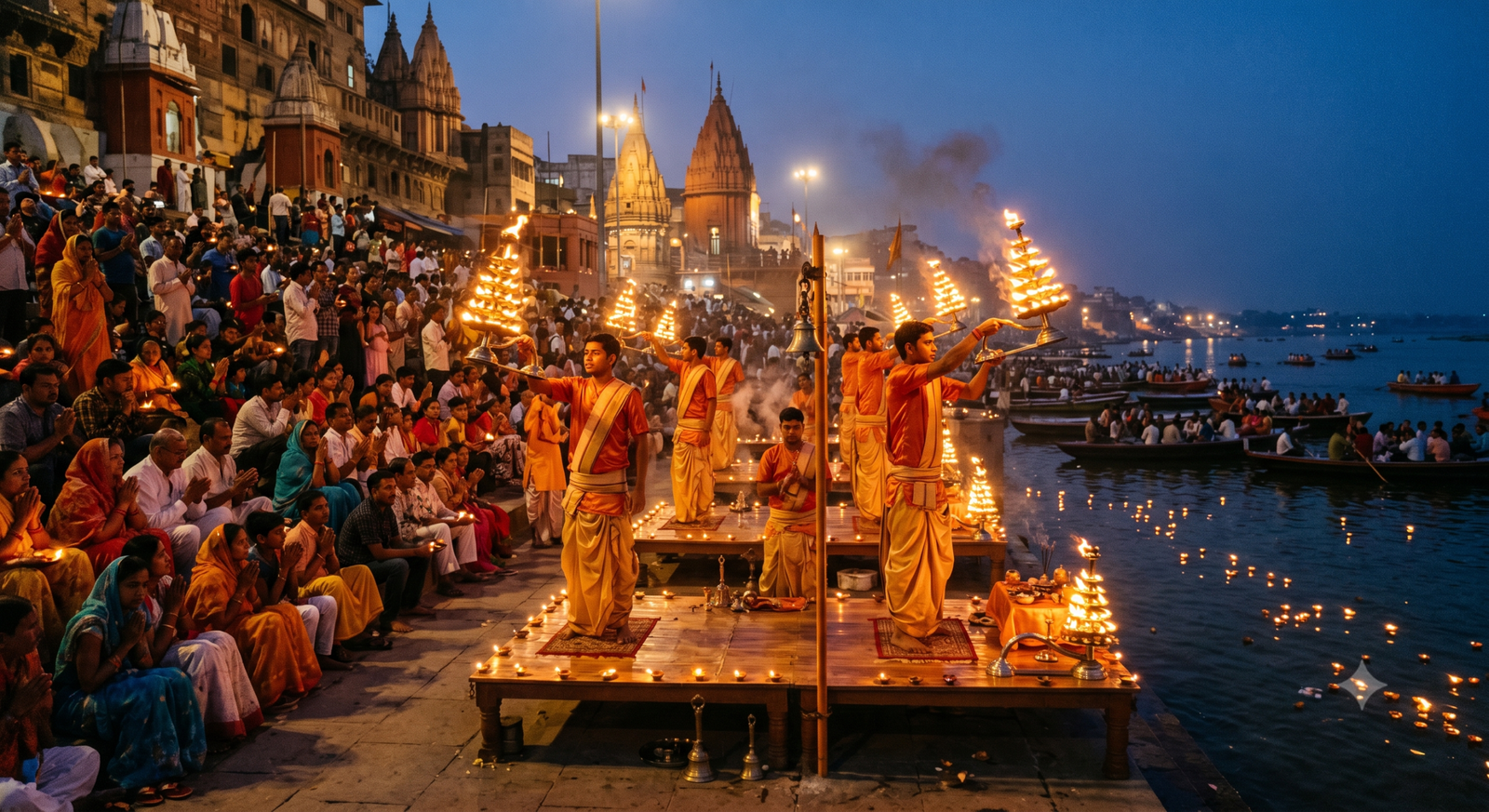 Ganga Aarti & Temples