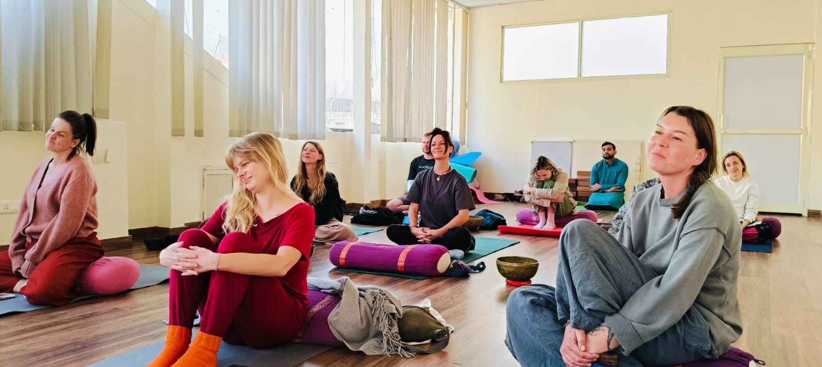 Yoga Class in Rishikesh